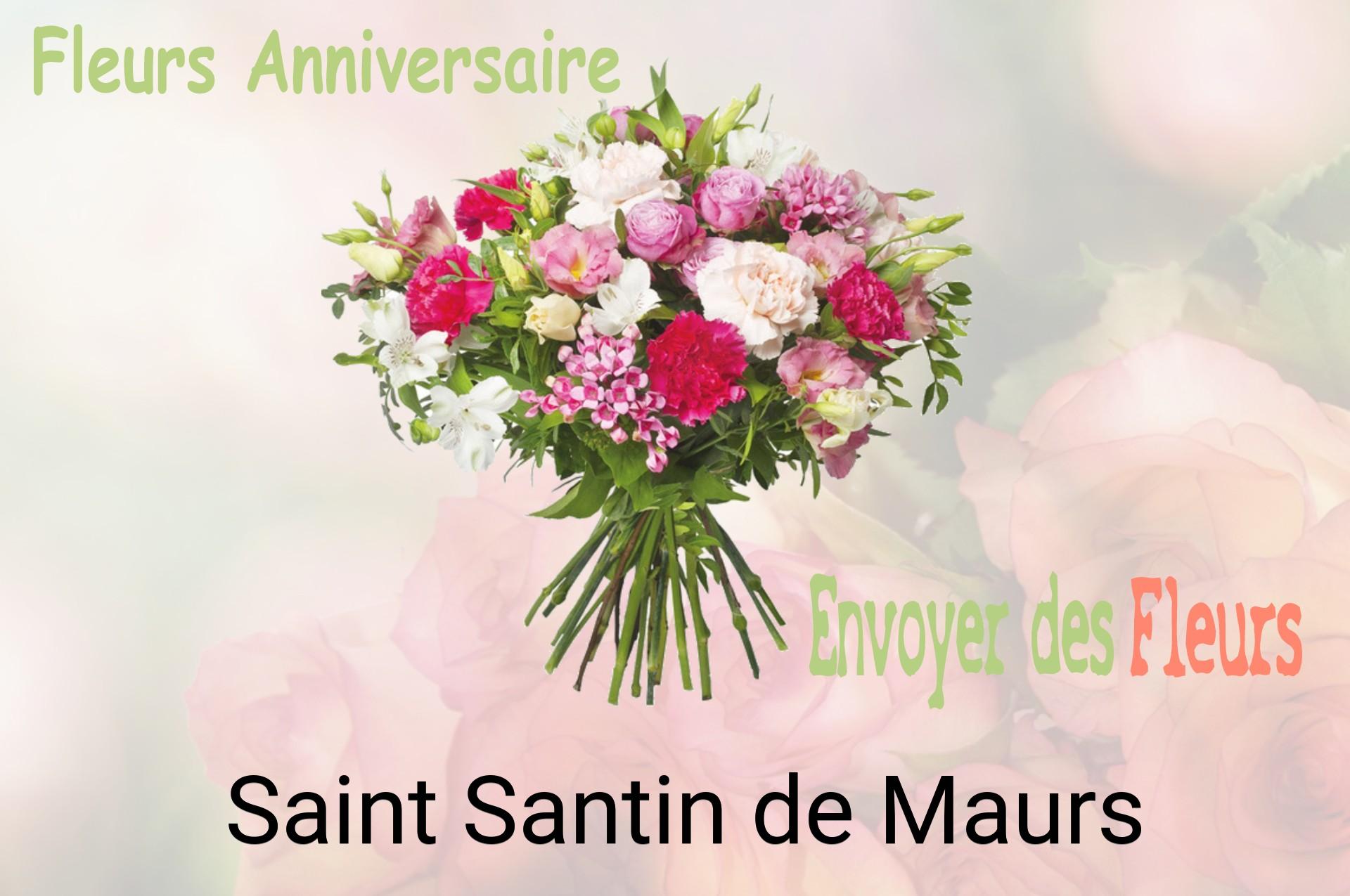 Bouquet de fleurs d’anniversaire livré à Saint-Santin-de-Maurs